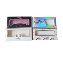 Wholesale Eyelash  Customized Boxes and holographic Logo Lash Packing